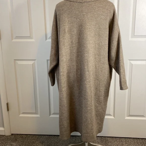 Zara Oversized Sweater Coat Size M - Picture 10 of 12